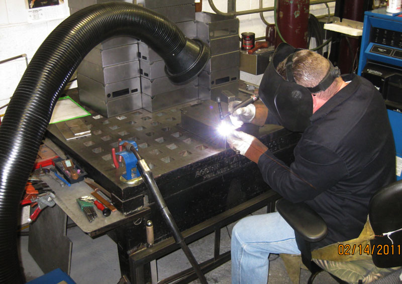 mobile fume extractor welding